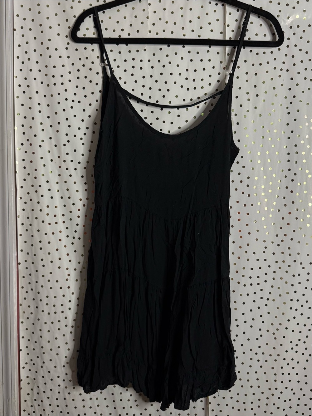 Brandy Melville Black Slip Dress